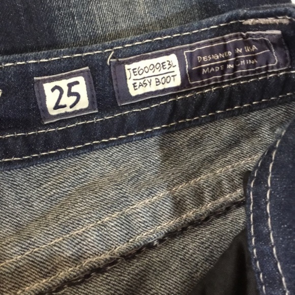 Miss Me Holographic Fleur de Lis Bootcut - Picture 3 of 4